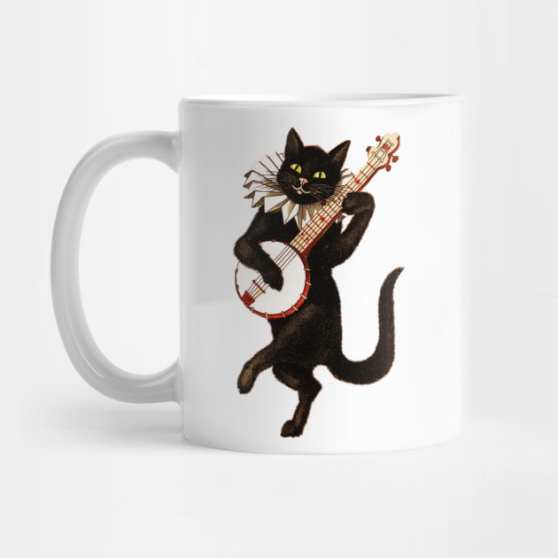 Banjo Cat by Buy Custom Things